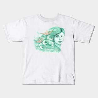 Paper ships Kids T-Shirt